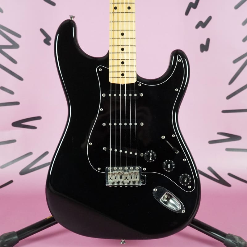 1993 Squier Silver Series Stratocaster Black