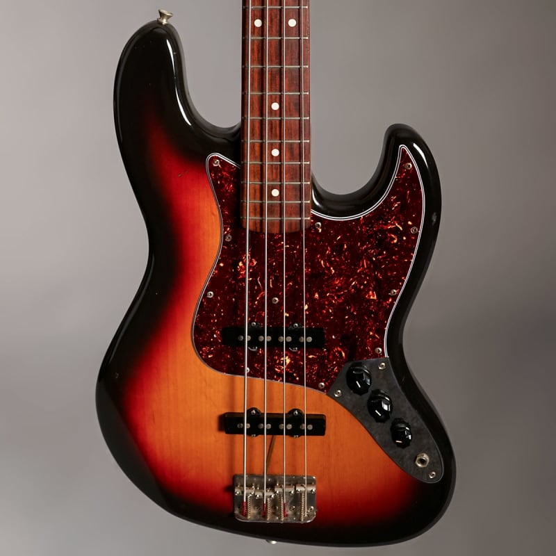 2002 Fender Jb-62 Jazz Bass Reissue Three Tone Sunburst