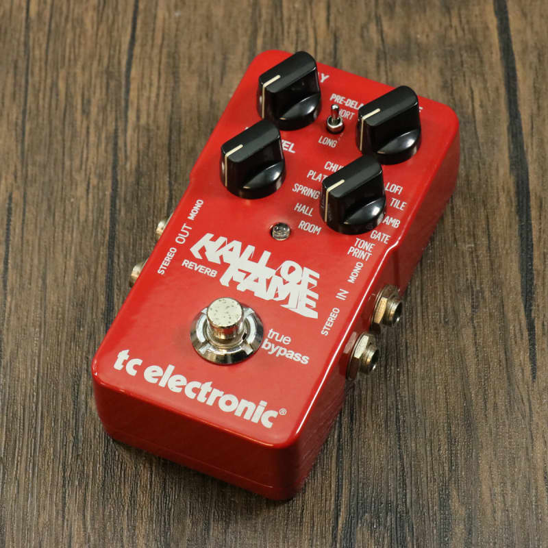 TC Electronic Hall of Fame Reverb Reverb - Reverb Guitar Effect Pedal ...