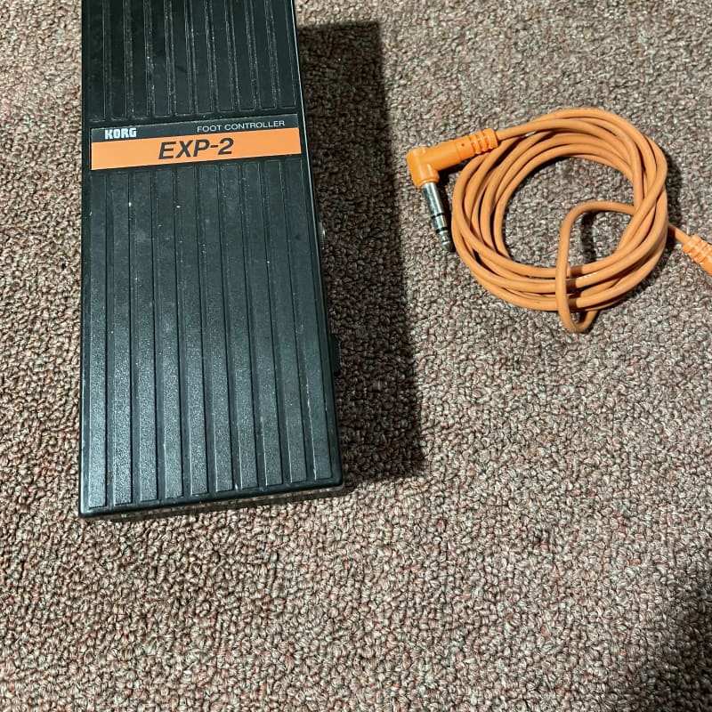 2010s Korg EXP-2 Foot Controller/Expression Pedal Black / Orange