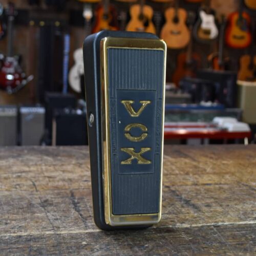 used 1990's Vox Limited Edition Model V847G Wah Wah Pedal Black/Gold - Effect Pedal