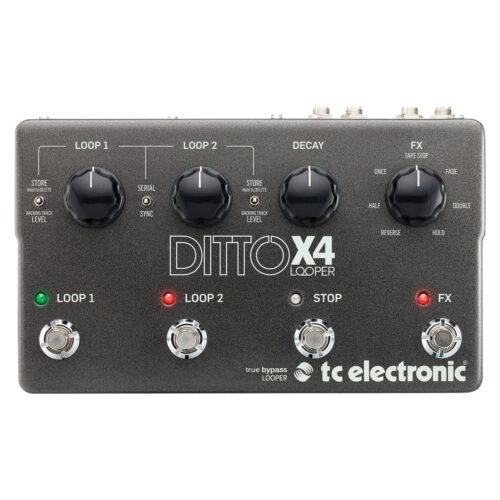 TC Electronic Ditto X4 Dual Track Looper Pedal - New TC Electronic