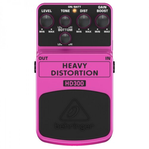 Behringer HD300 Heavy Metal Distortion Effects Pedal - New Behringer