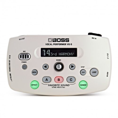 Boss VE-5 Vocal Performer Vocal Processor White - New Boss