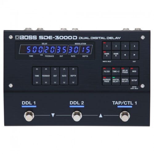 Boss SDE-3000D Dual Digital Delay - New Boss