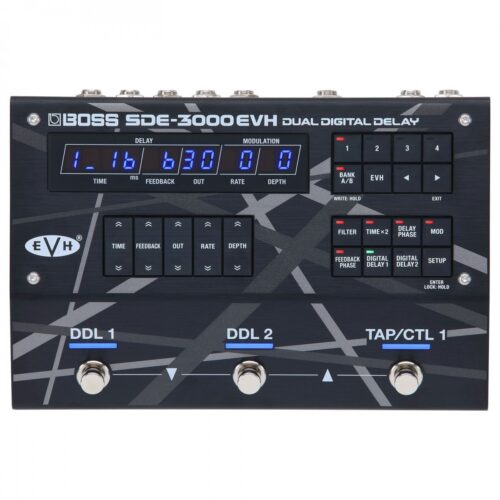 Boss SDE-3000EVH Dual Digital Delay - New Boss