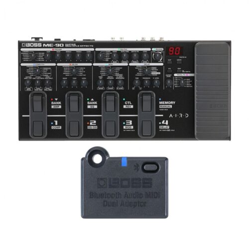 Boss ME-90 Guitar Multi Effects Unit with Bluetooth Adaptor - New Boss