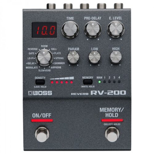 Boss RV-200 200 Series Reverb Pedal - New Boss