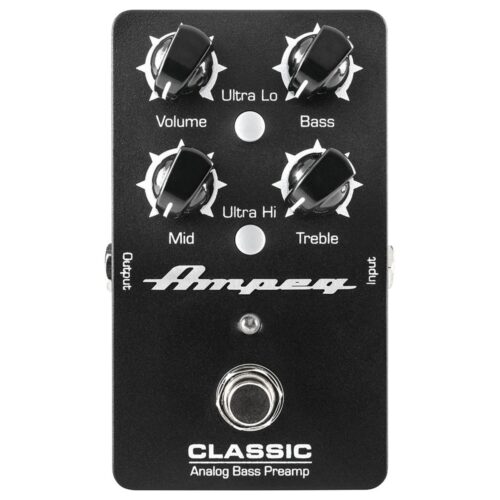 Ampeg Classic Analog Bass Preamp Pedal - New Ampeg