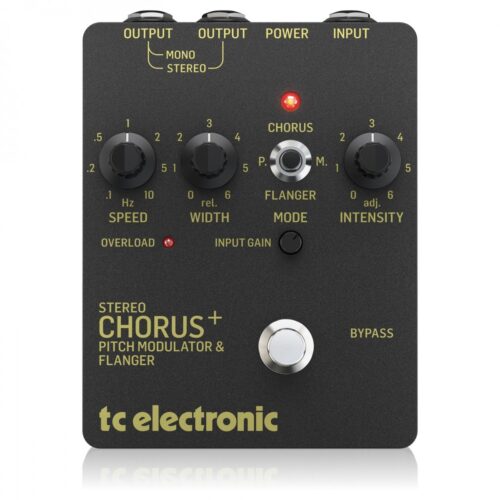 TC Electronic SCF GOLD Stereo Chorus Flanger Pedal - New TC Electronic