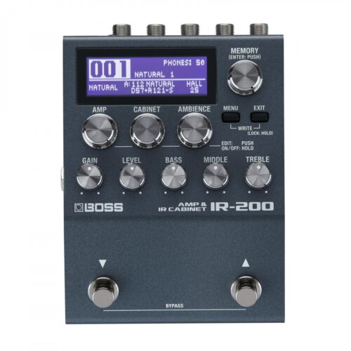 Boss IR-200 Amp and IR Cabinet Simulator - New Boss