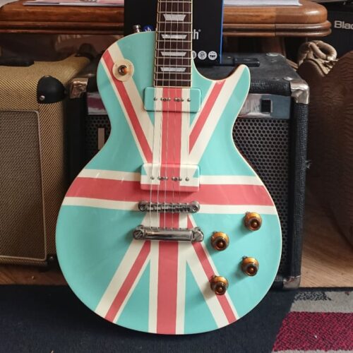 2010 Tokai CUSTOM SHOP LOVE ROCK + OHC Pastel Union Jack -       Custom Shop