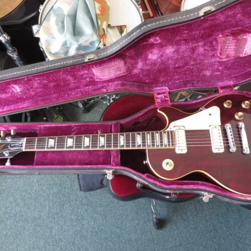 1975 Gibson Les Paul Deluxe Wine Red -         Les Paul