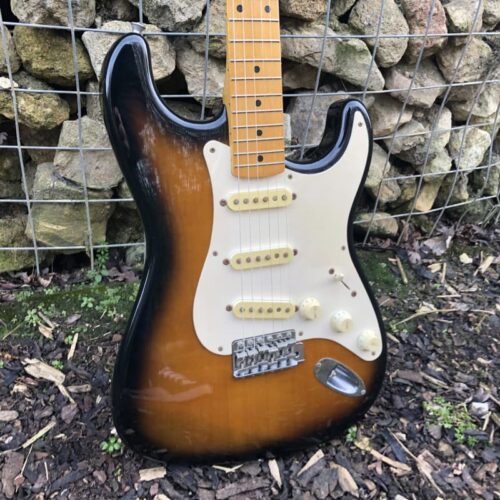 2006 Fender 50s Reissue Stratocaster Made in Japan 2 Tone Sunb... -        Stratocaster