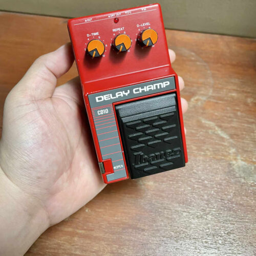 used 1980s Ibanez Delay Champ CD10 Red - Effect Pedal