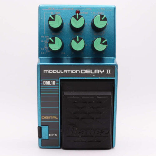 used 1980s Ibanez DML10 Modulation Delay II Green - Effect Pedal