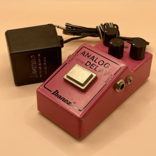 used 1989 Ibanez AD-80 Analog Delay Pink - Effect Pedal