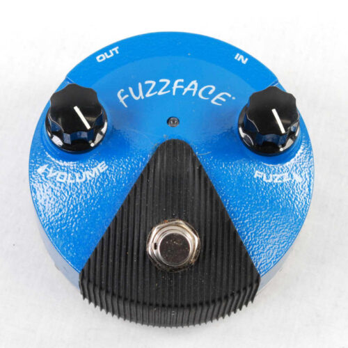 used 2014 - 2021 Dunlop FFM1 Silicon Fuzz Face Mini Blue - Effect Pedal