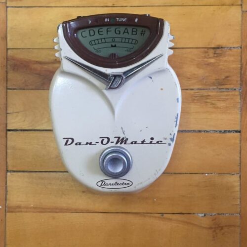 used 2010s Danelectro DT-1 Dan-O-Matic Tuner Cream - Effect Pedal