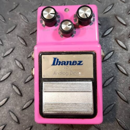 used 1983 Ibanez AD-9 Analog Delay Hot Pink - Effect Pedal