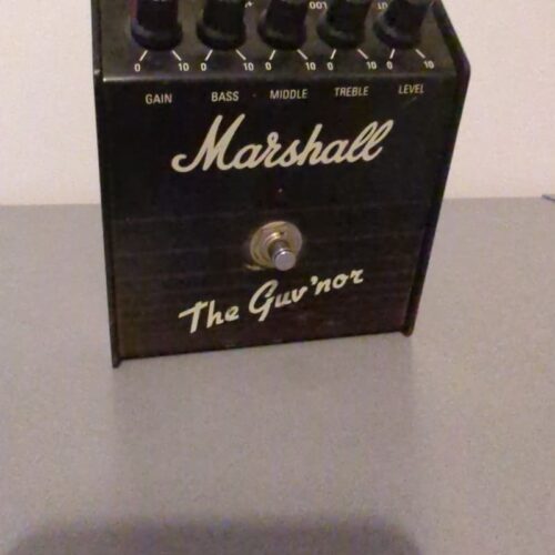 used 1990 Marshall Guv'nor Black - Effect Pedal