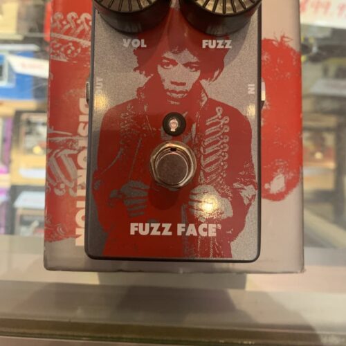 used 2017 - 2019 Dunlop JHM5 Jimi Hendrix Signature Fuzz Face Red - Effect Pedal