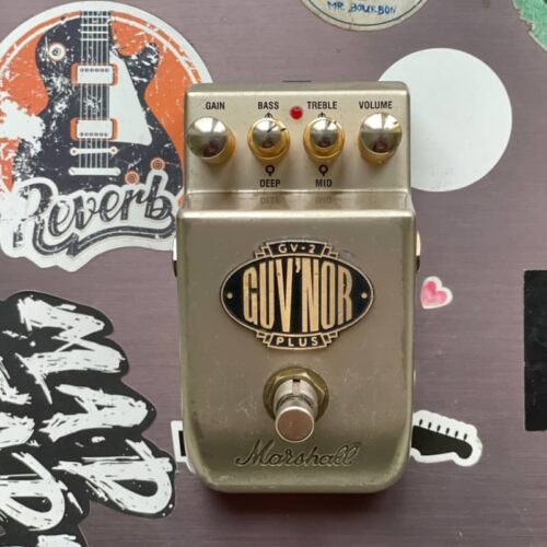 used 2010s Marshall Guv'nor Plus GV-2 Silver - Effect Pedal