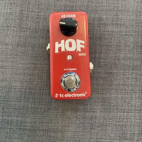 used 2013 - 2020 TC Electronic Hall of Fame Mini Reverb Red - Effect Pedal