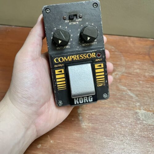 used 1980s Korg CMP-1 Compressor Black - Effect Pedal