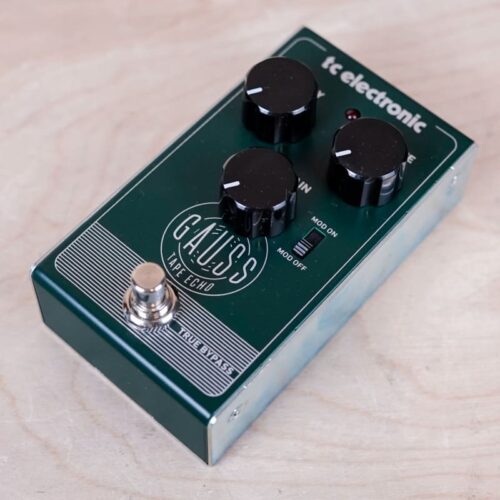 used TC Electronic Gauss Tape Echo Dark Green - Effect Pedal