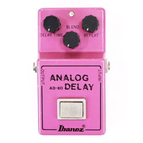 used 1980 Ibanez AD-80 Analog Delay Pink - Effect Pedal