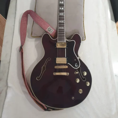 1984 Epiphone Sheraton (Matsumoku, Japan) Wine Red - £1650 used Guitar