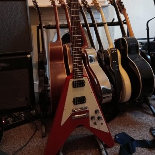 2003 - 2005 Epiphone '67 Flying V Red - £700 used Guitar