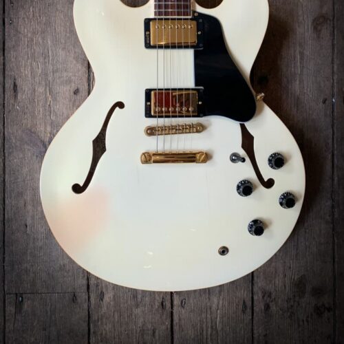 1984 Gibson Custom Shop ES-335 DOT neck Pearl White -       Custom Shop