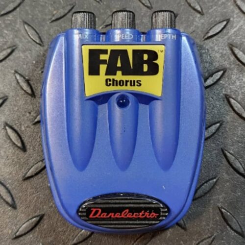 used 2000s Danelectro Fab Chorus Blue - Effect Pedal