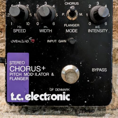 used 1990s TC Electronic Stereo Chorus + Pitch Modulator & Flan... - Effect Pedal