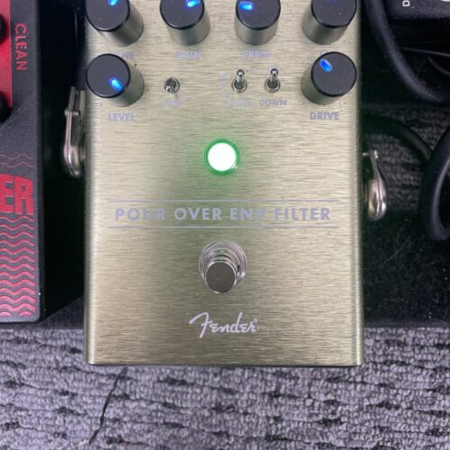 used 2019 - Present Fender Pour Over Envelope Filter Green - Effect Pedal