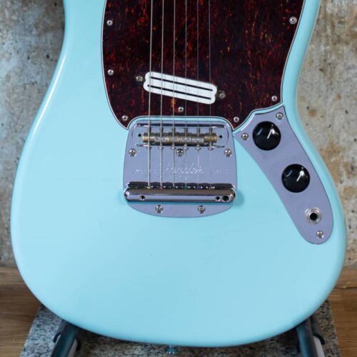 2006 Fender Mustang 65 Vintage Reissue Daphne Blue - £1195 used Guitar