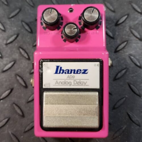 used 2000s Ibanez AD9 Analog Delay Reissue Hot Pink - Effect Pedal