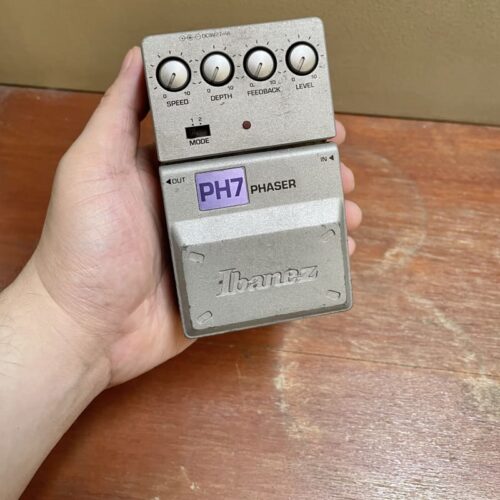 used 2000s Ibanez PH7 Phaser Gray - Effect Pedal