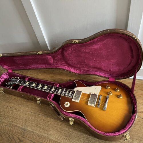 2014 Gibson Custom Shop 1958 Les Paul reissue Iced Tea Sunburst -       Custom Shop  Les Paul