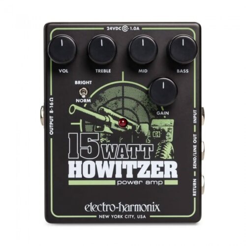 Electro Harmonix 15 Watt Howitzer Guitar Amp / Preamp Pedal - New Electro Harmonix