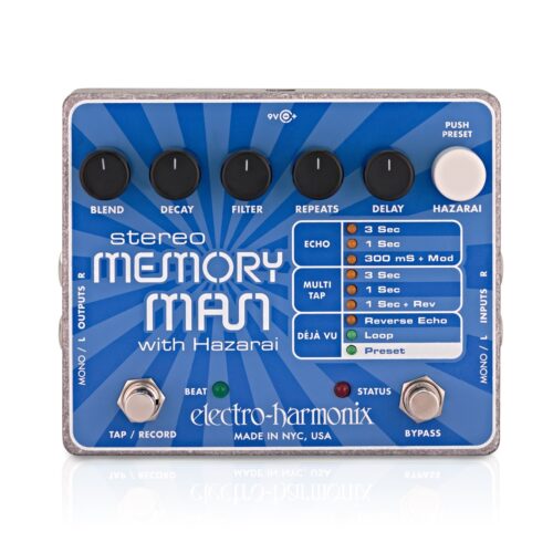 Electro Harmonix Stereo Memory Man w/ Hazarai Delay & Looper - New Electro Harmonix