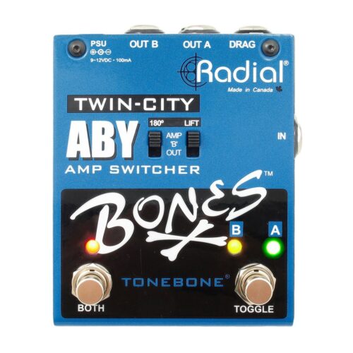 Radial Bones Twin-City ABY Amp Switcher - New Radial