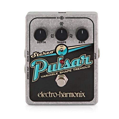 Electro Harmonix Stereo Pulsar Variable Shape Analog Tremolo - New Electro Harmonix