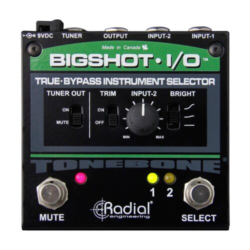 Radial Tonebone BigShot I/O True Bypass Instrument Selector - New Radial