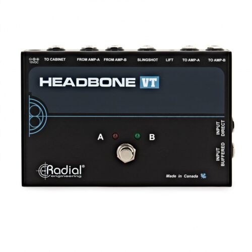 Radial Tonebone Headbone VT Valve Tube Head Switcher - New Radial