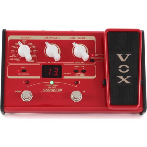 Vox StompLab IIB Bass Guitar Multi-Effects with Expression Pedal - New Vox