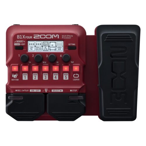 Zoom B1X FOUR Bass Multi-Effects Pedal - New Zoom