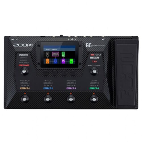 Zoom G6 Guitar Multi-Effects - New Zoom